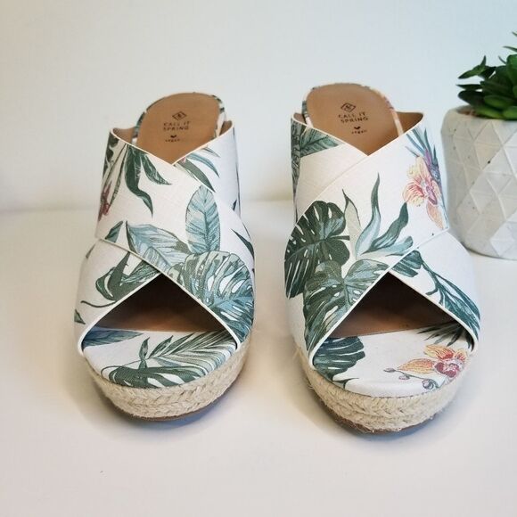 Call it spring peep toe platform sandals - Picture 7 of 8